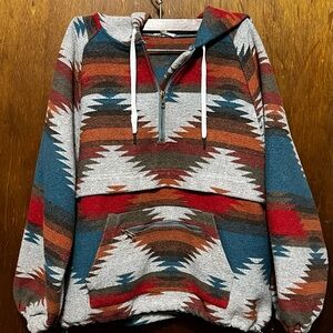 Main Strip Multicolor Patterned Jacket